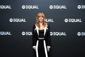 Edurne en la gala "EQUAL" de Spotify